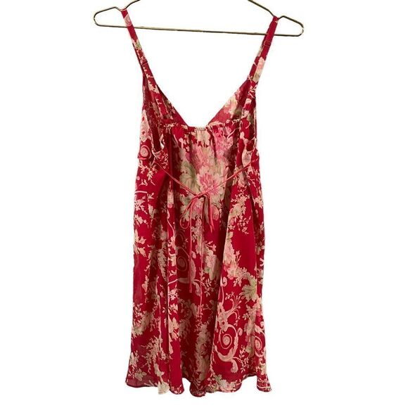 Oscar de la Renta Pink Label Rose Floral Nightgown Sleepwear Size Small - Picture 4 of 7